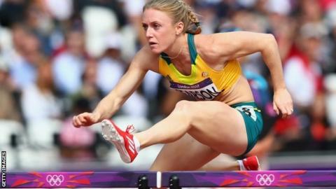 Australian hurdler Sally Pearson