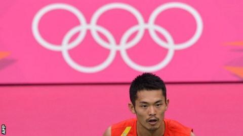 Chinese Olympic gold medallist Lin Dan