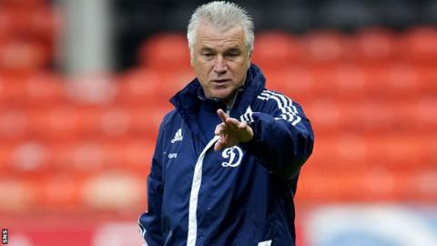 Sergei Silkin oversaw a 2-2 draw at Tannadice