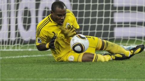 Nigeria international goalkeeper Vincent Enyeama