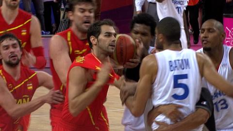 France V Spain Basketball