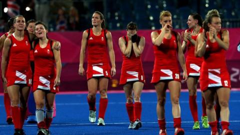 GB Women's hockey team