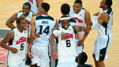 Dream team defend basketball title