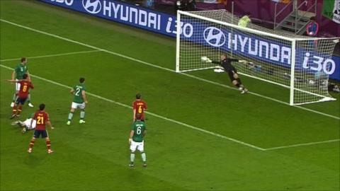 Shay Given saves for Ireland