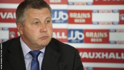 Wales Under-21 manager Geraint Williams