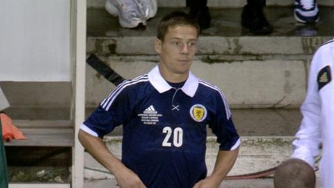 Scotland midfielder Ian Black