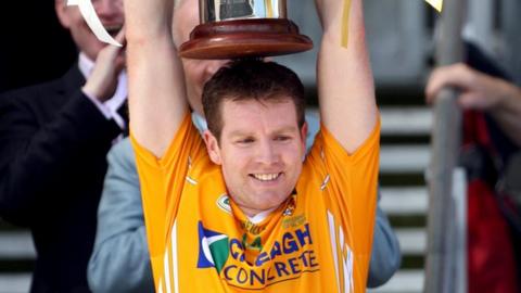 Kevin Brady captained Antrim to the 2008 Tommy Murphy Cup triumph