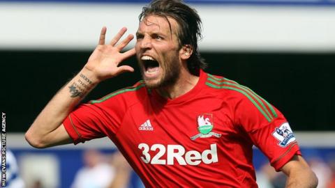 Swansea City's Michu