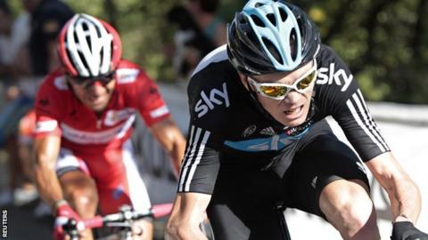 Chris Froome (right) and Joaquim Rodriguez