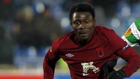 Nigeria striker Obafemi Martins