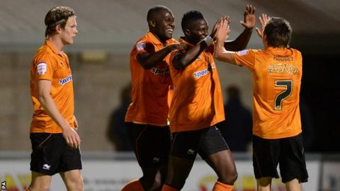 Wolves midfielder Bakary Sako
