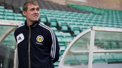 Scotland captain Darren Fletcher