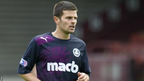 Partick Thistle forward Steven Craig