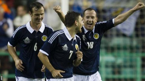 Andy Webster, Robert Snodgrass and Charlie Adam