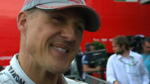 Seven-time world champion Michael Schumacher