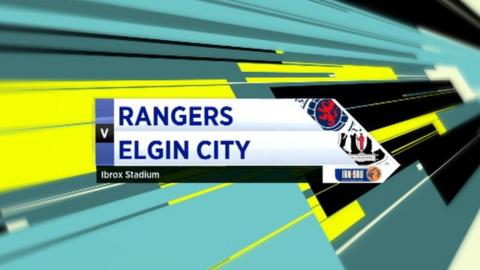 Highlights - Rangers 5-1 Elgin City