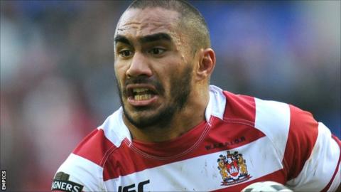 Wigan Warriors scrum-half Thomas Leuluai