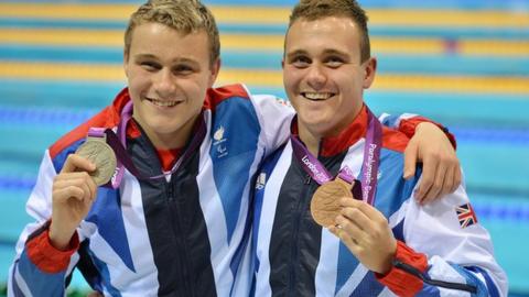 Sam Hynd (left), Oliver Hynd (right)