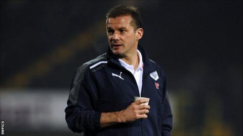 Preston North End manager Graham Westley