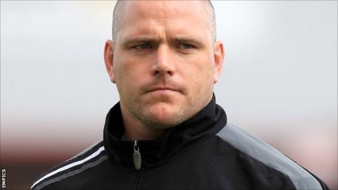 Morecambe manager Jim Bentley