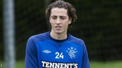 Rangers midfielder Francesco Stella