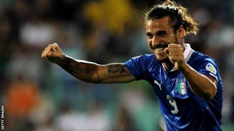 Italy striker Pablo Osvaldo
