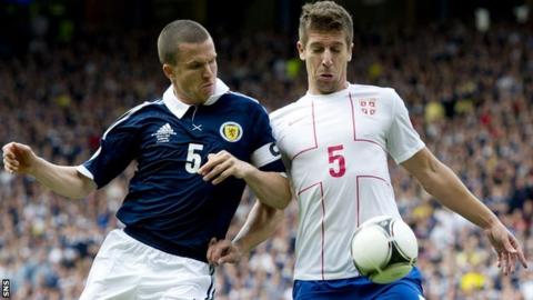 Gary Caldwell and Matija Nastasic