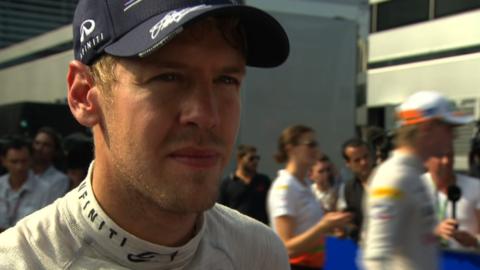 Red Bull's Sebastian Vettel