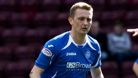 Scottish striker Derek Riordan