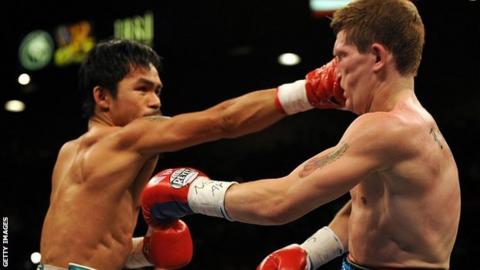 Manny Pacquiao thumps Ricky Hatton