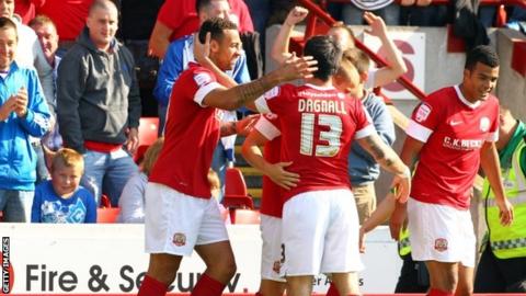 Barnsley celebrate