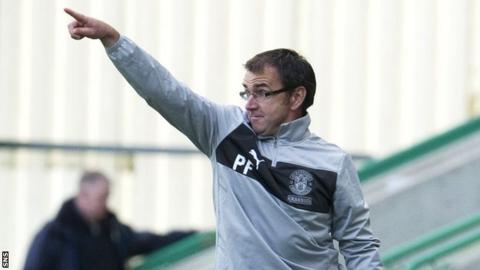 Hibs boss Pat Fenlon