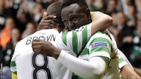 Celtic midfielder Victor Wanyama