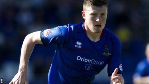 Inverness forward Shane Sutherland