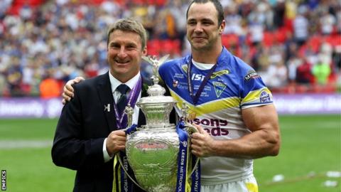 Tony Smith and Adrian Morley