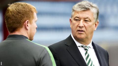 Celtic chief executive Peter Lawwell