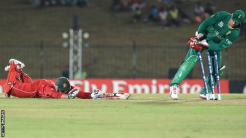 Craig Ervine and AB de Villiers