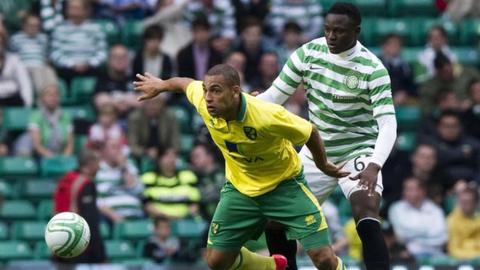 James Vaughan and Victor Wanyama