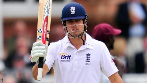 England Test and one-day captain Alastair Cook