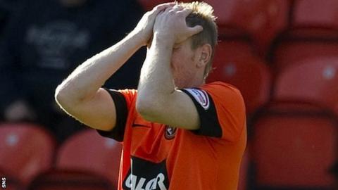 Dundee United forward Michael Gardyne