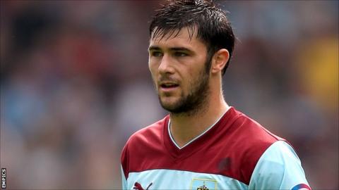 Burnley striker Charlie Austin