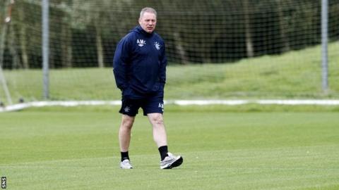 Rangers manager Ally McCoist