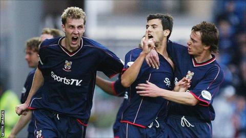 Ben Futcher and Richard Butcher played together for three years at Lincoln City