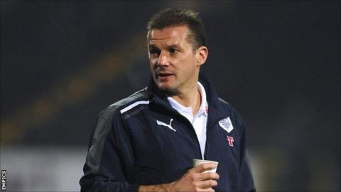 Preston North End manager Graham Westley
