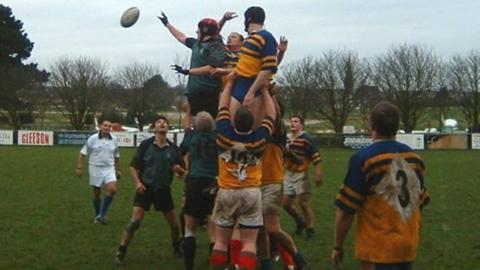Jersey league rugby match
