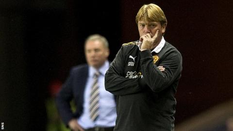 Motherwell manager Stuart McCall
