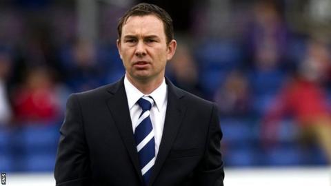 Ross County manager Derek Adams