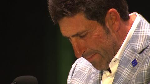 Europe Ryder Cup captain Jose Maria Olazabal