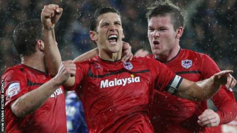 Cardiff City captain Mark Hudson