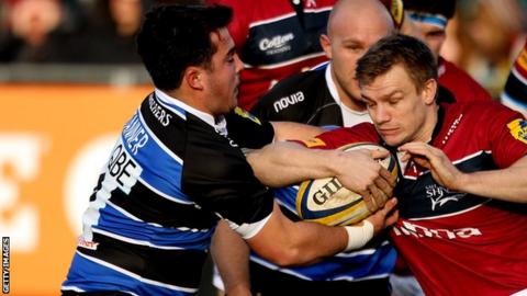 Will Tanner on his Bath debut against Sale